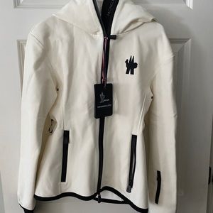 Moncler Woman’s zip up hoodie size small new